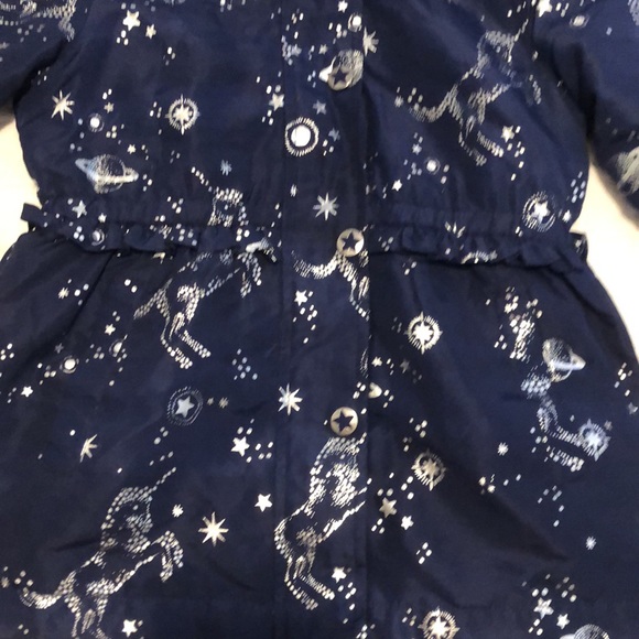 LONDON FOG Navy Midweight Trench Jacket Kids Size 5 - Picture 3 of 14